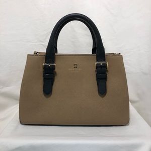 NWOT Kate Spade Cove Street Provence Satchel in Brown/black